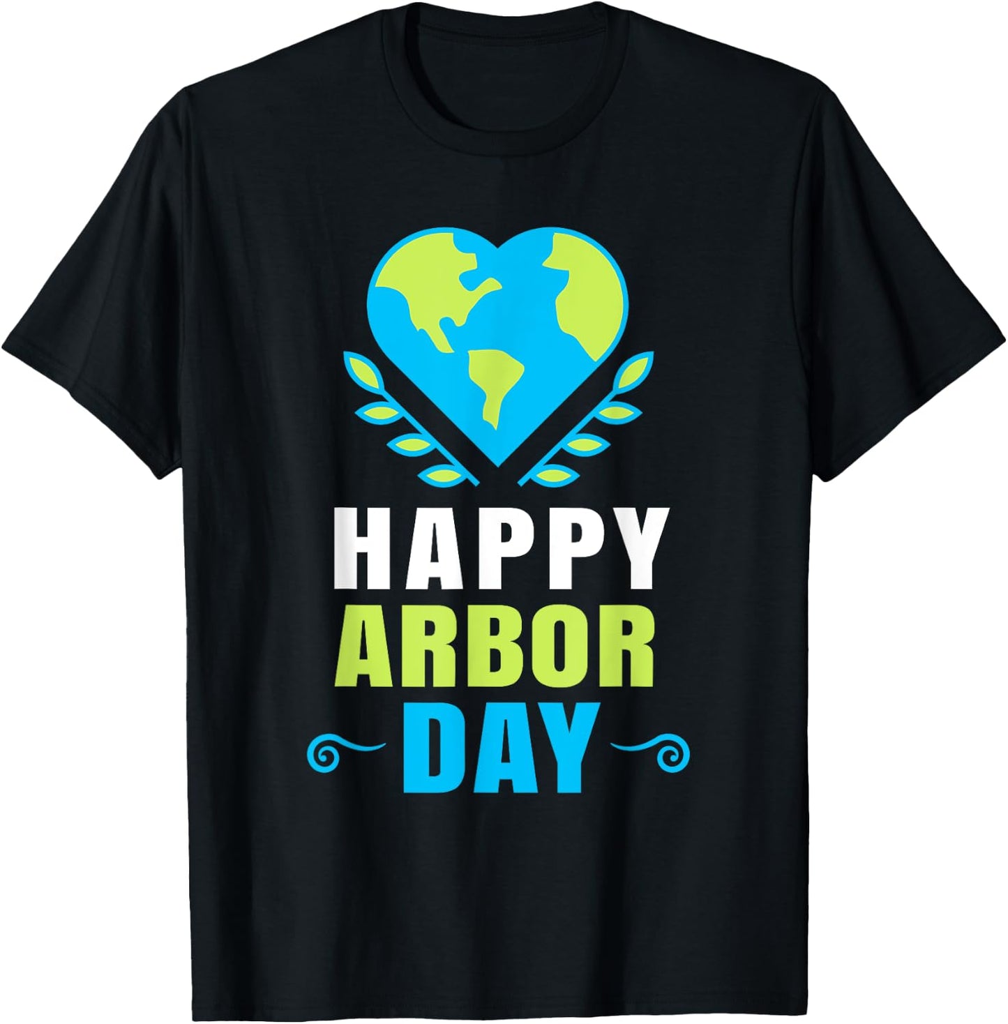 Happy Arbor Day Shirts Earth Crisis Environmental Activism T-Shirt - T-Shirt | Black