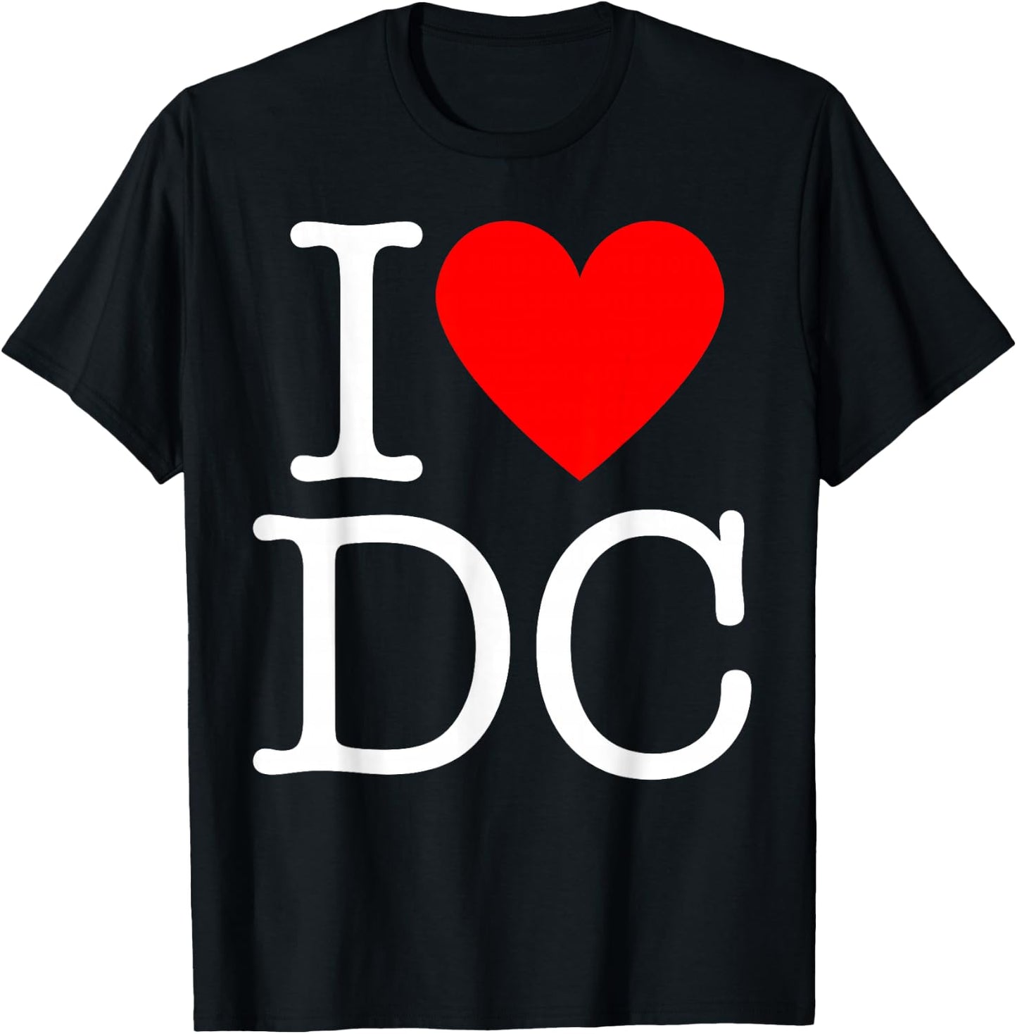I Heart Washington - I Love DC T-Shirt - T-Shirt | Black