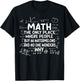 Math The Only Place Where People Buy 66 Watermelons Funny T-Shirt - T-Shirt | Black