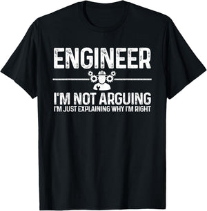 Funny Engineer Gift Women Software Civil Engineering T-Shirt - T-Shirt | Black