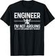 Funny Engineer Gift Women Software Civil Engineering T-Shirt - T-Shirt | Black