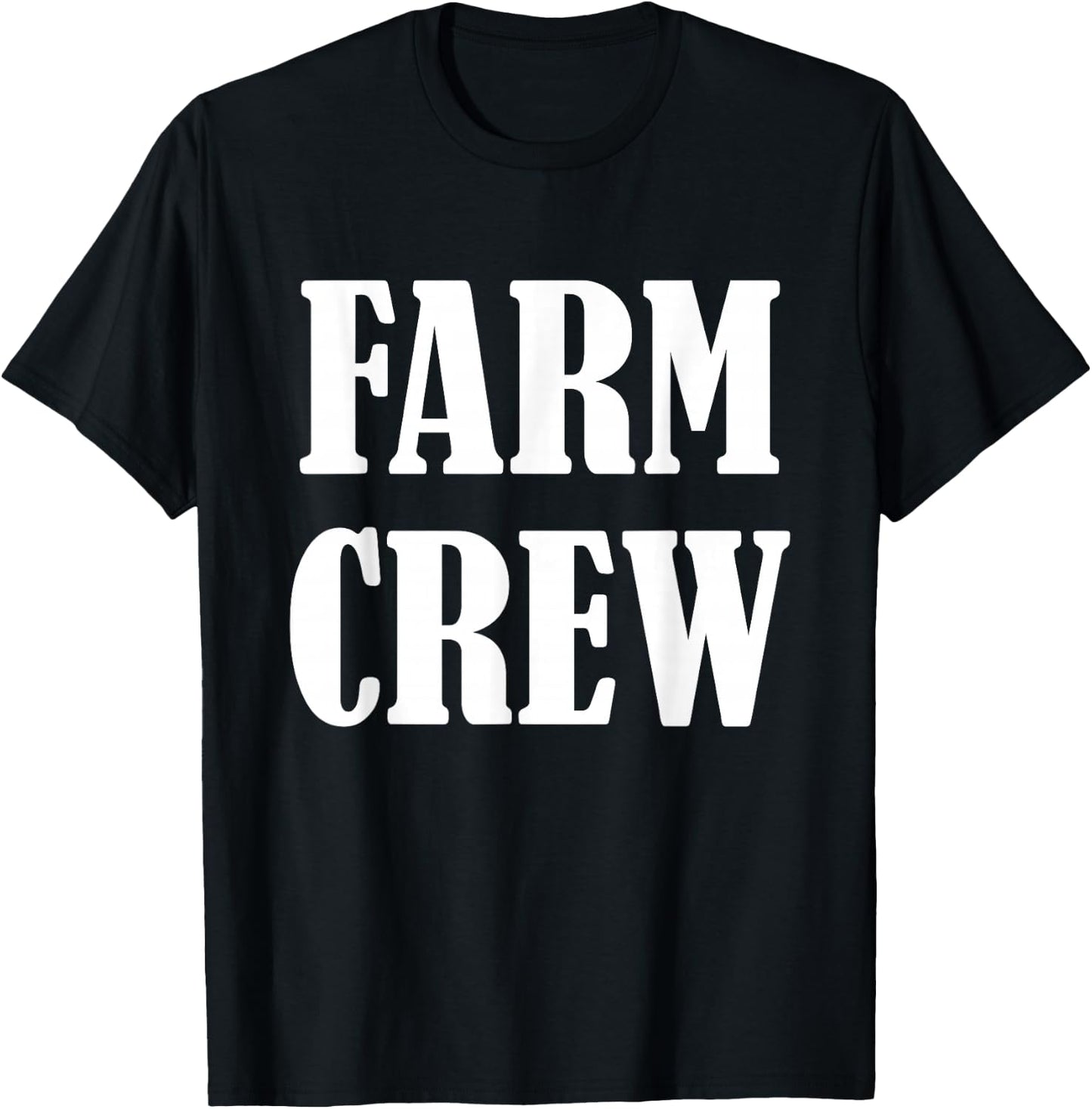 Farm Staff Uniform Farmers Design - Farm Crew T-Shirt - T-Shirt | Black