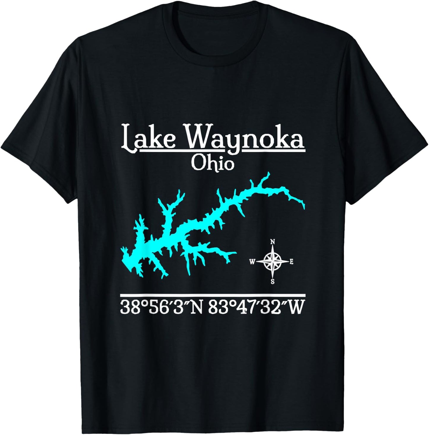 Lake Waynoka, Ohio T-Shirt - T-Shirt | Black