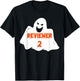 PhD Student Halloween Costume Reviewer 2 Dissertation Ghost T-Shirt - T-Shirt | Black