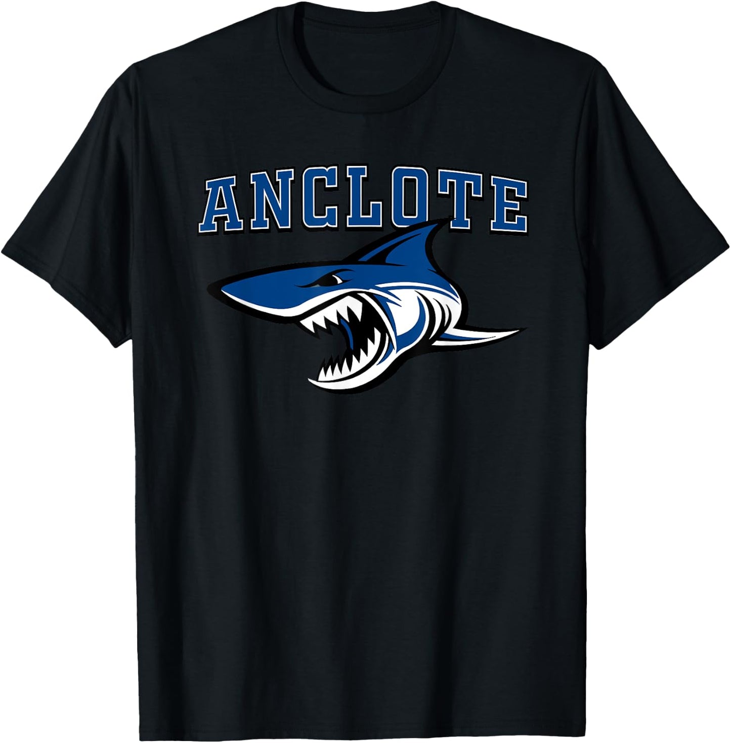 Anclote Sharks Team Spirit T-Shirt - T-Shirt | Black