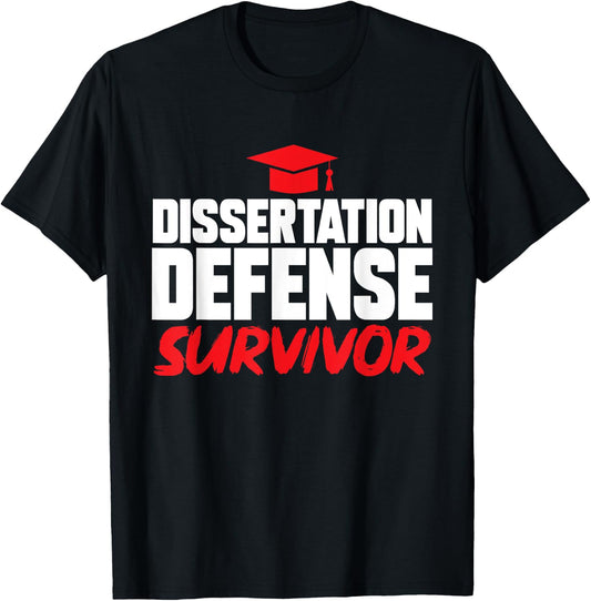 Ph.D. Graduation PhD Graduate Doctorate Degree T-Shirt - T-Shirt | Black