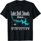 Modern Lake Bull Shoals - Arkansas T-Shirt - T-Shirt | Black
