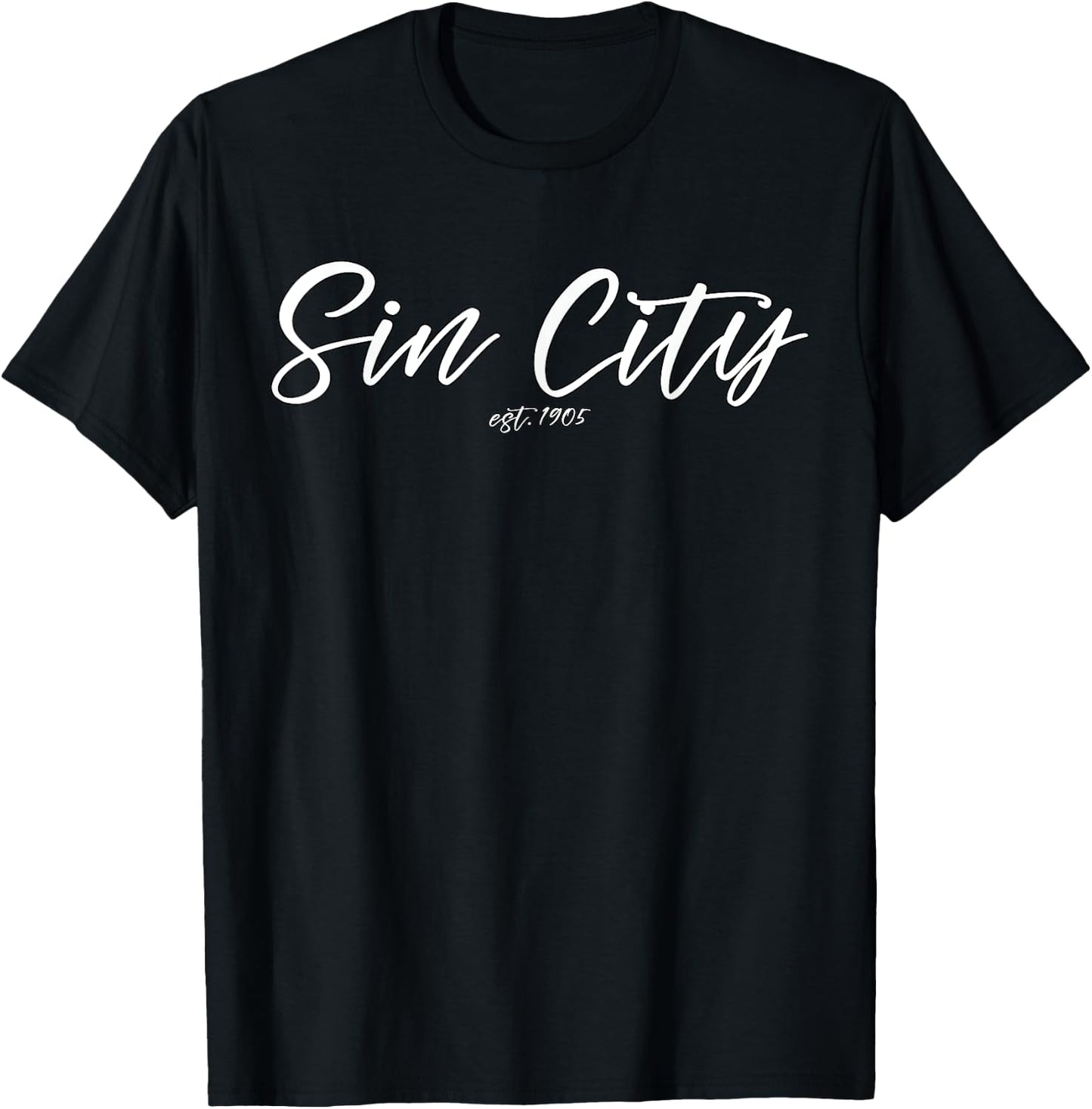 Sin City est. 1905 - Las Vegas T-Shirt - T-Shirt | Black