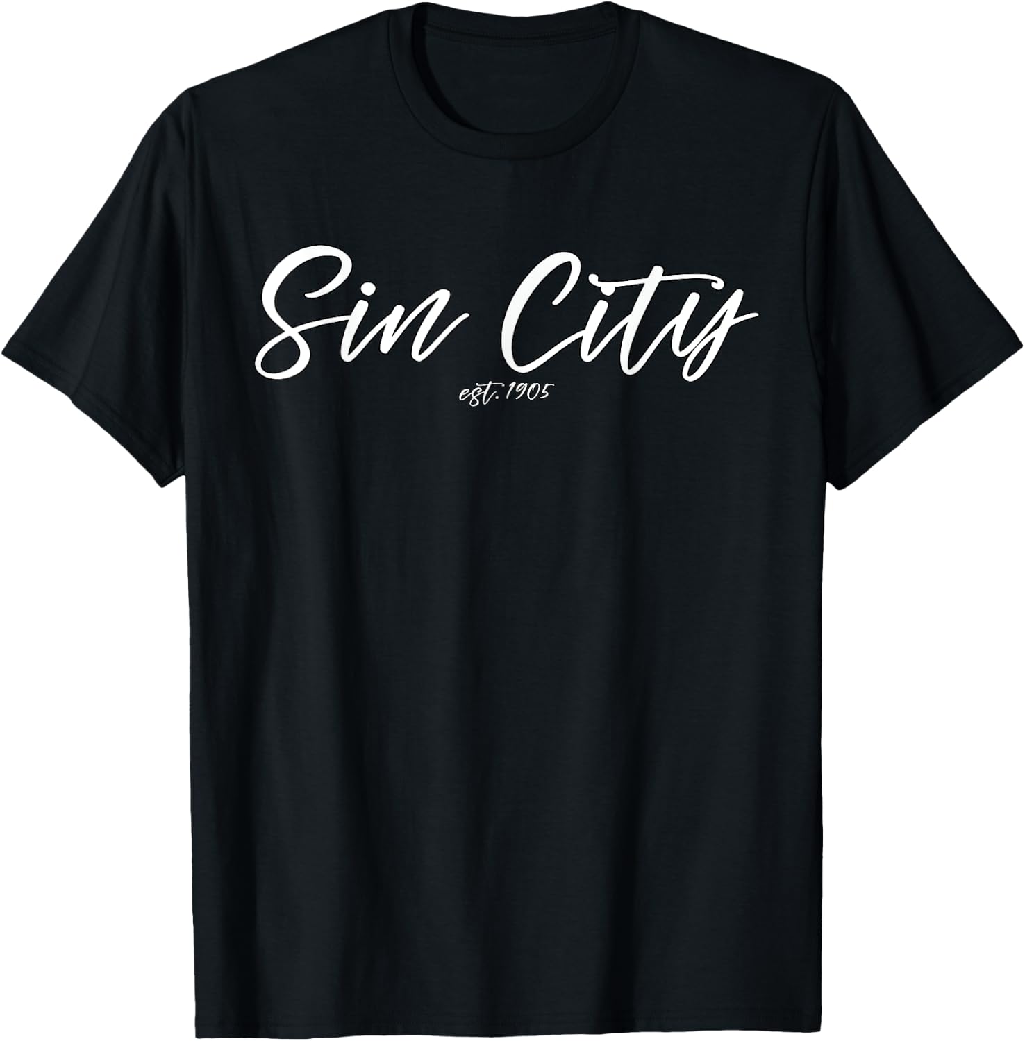 Sin City est. 1905 - Las Vegas T-Shirt - T-Shirt | Black