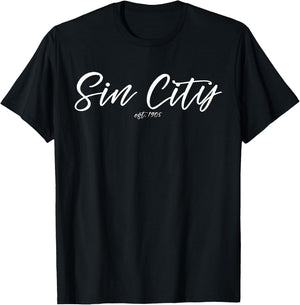 Sin City est. 1905 - Las Vegas T-Shirt - T-Shirt | Black