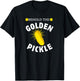 Pickleball Player Behold Golden Pickle Pickleballer Sport T-Shirt - T-Shirt | Black