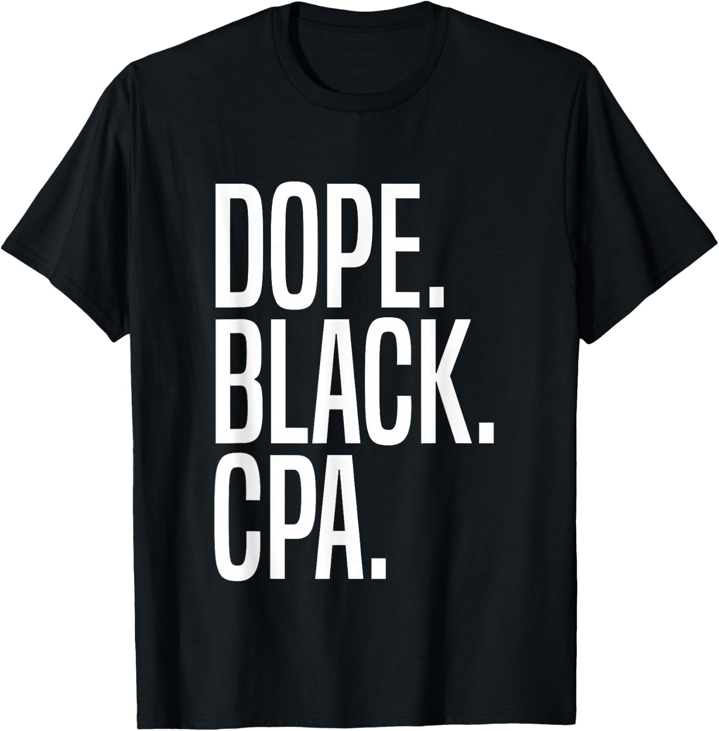 Dope Black CPA T-Shirt - T-Shirt | Black