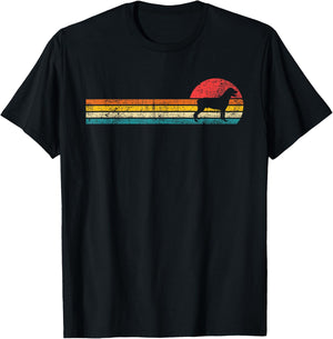 Retro Vintage Rottweiler - Dog Breeder Animal Lover Puppy T-Shirt - T-Shirt | Black