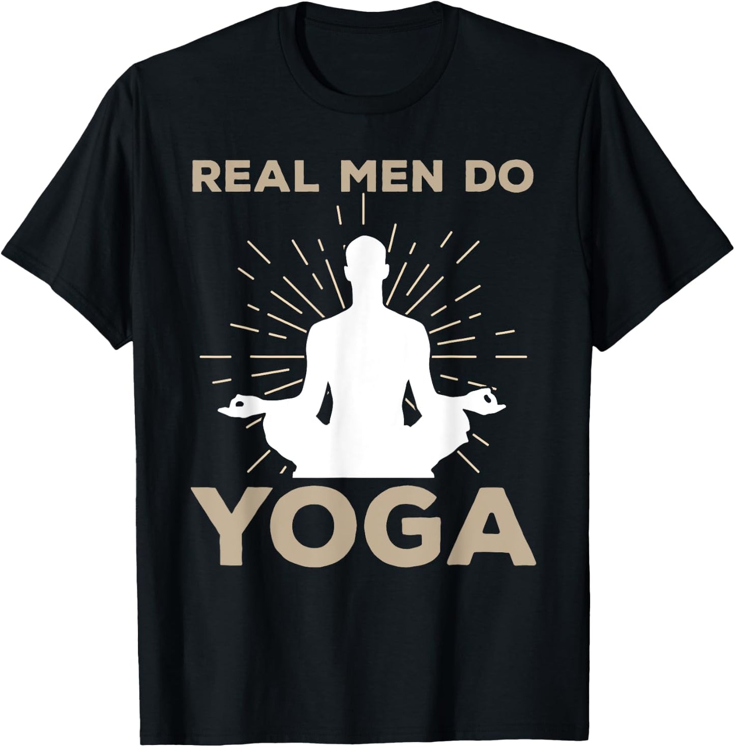 Funny Yoga Design Boys Yoga Pose Meditation Lovers T-Shirt - T-Shirt | Black