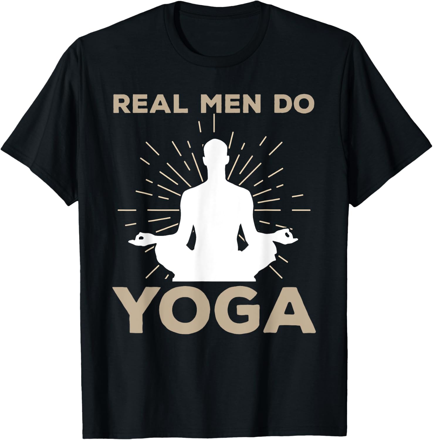 Funny Yoga Design Boys Yoga Pose Meditation Lovers T-Shirt - T-Shirt | Black