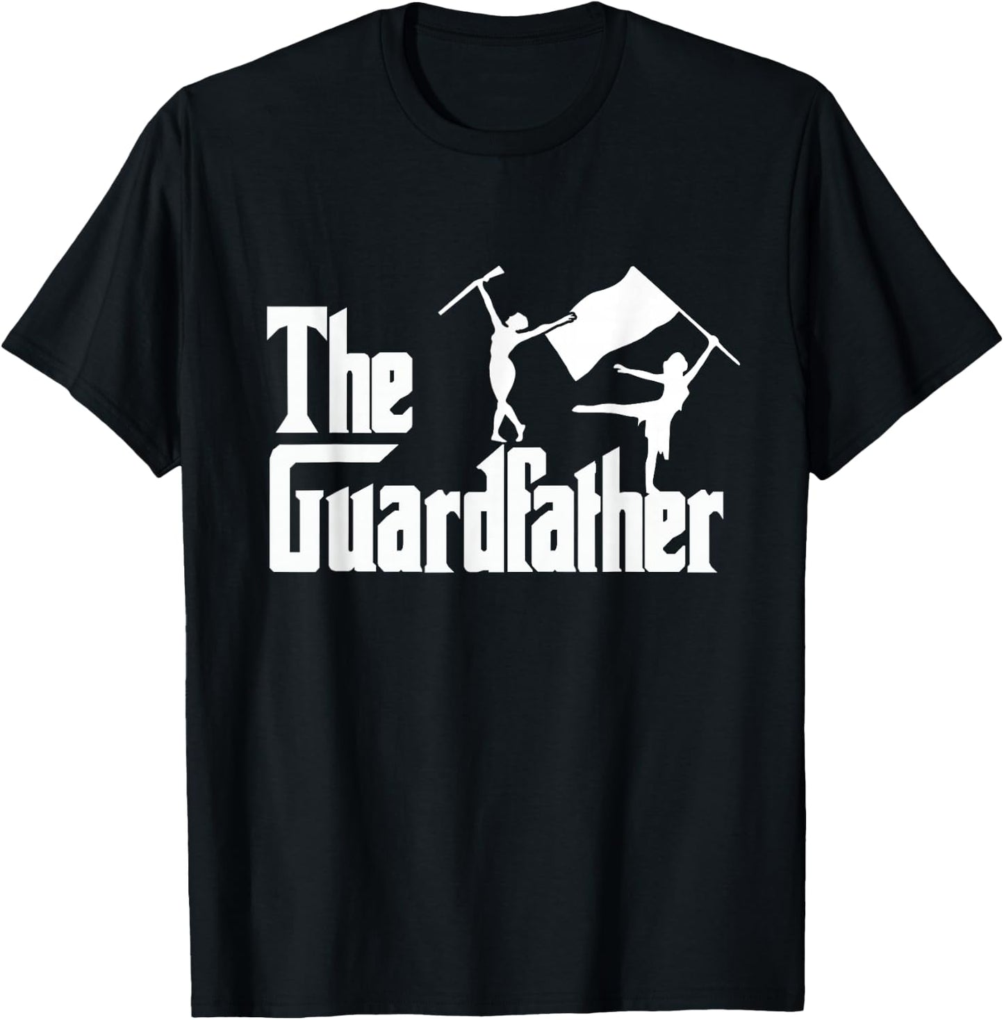 The Guardfather - Color Guard Dad T-Shirt - T-Shirt | Black