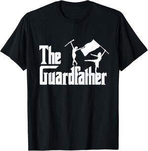 The Guardfather - Color Guard Dad T-Shirt - T-Shirt | Black