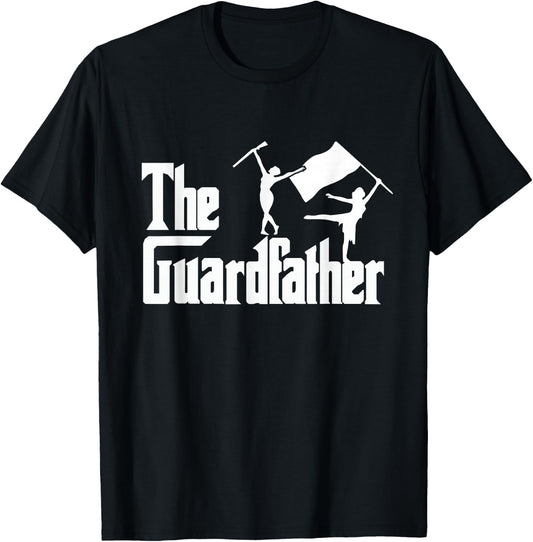 The Guardfather - Color Guard Dad T-Shirt - T-Shirt | Black