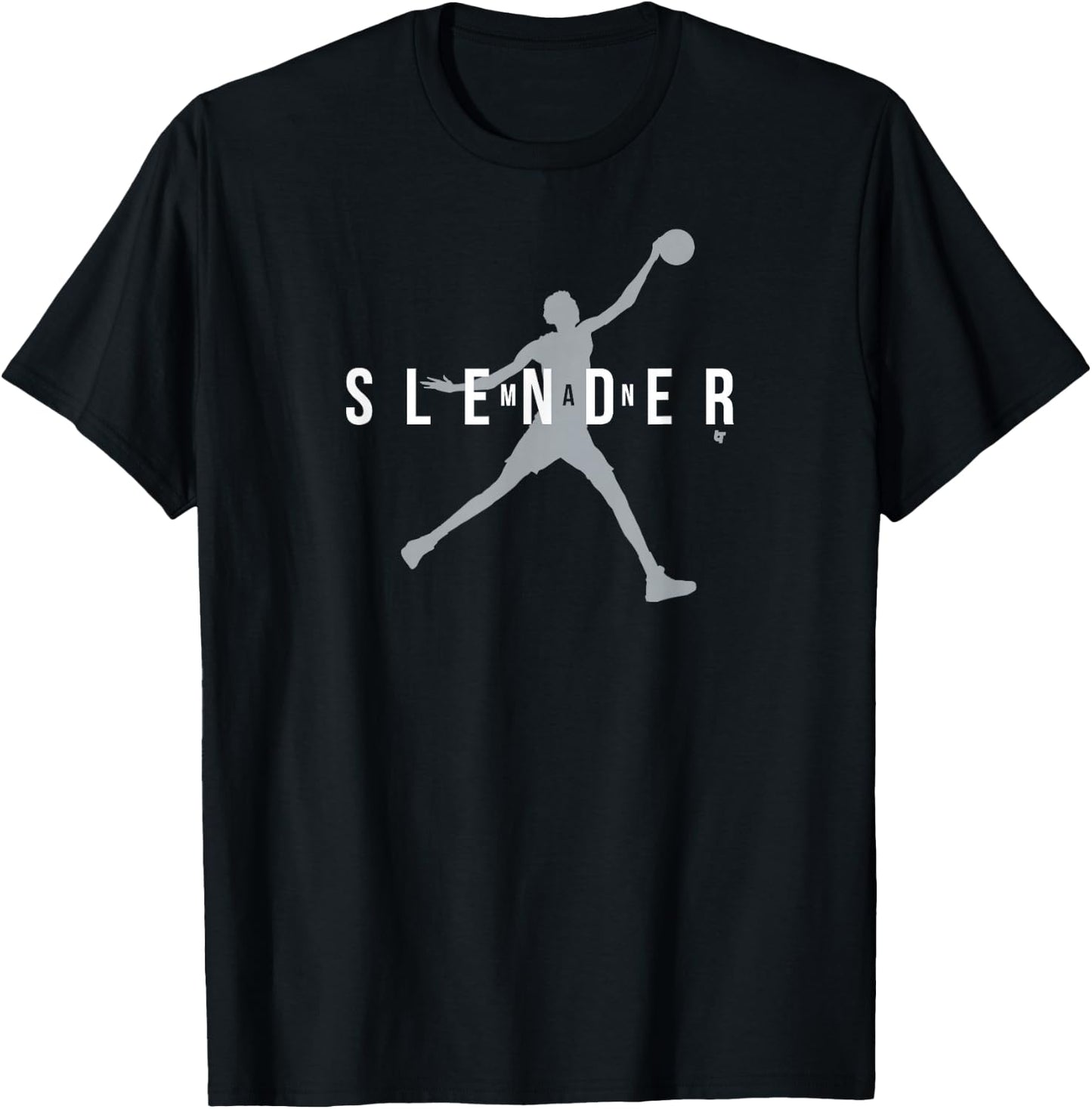 Slenderman: San Antonio Basketball T-Shirt - T-Shirt | Black
