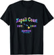 Napali Coast Hawaii HI Athletic Sports Design T-Shirt - T-Shirt | Black
