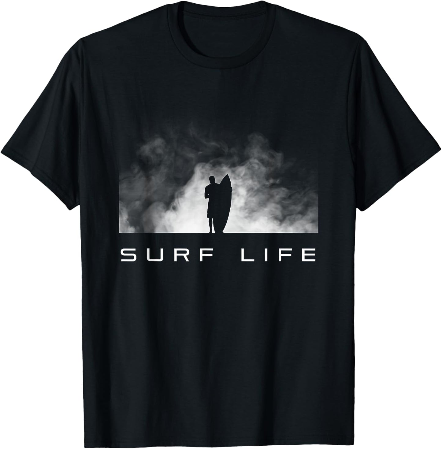 Surfing Apparel - Surfer Surf T-Shirt - T-Shirt | Black