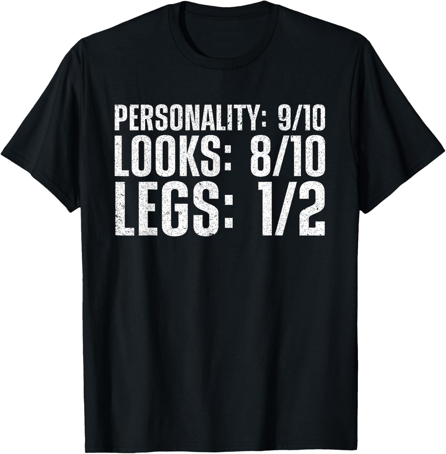 Cool Leg Amputation Art Women Leg Amputation Amputee T-Shirt - T-Shirt | Black