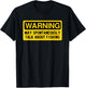 Warning May Spontaneously Talk About Fishing T-Shirt - T-Shirt | Black