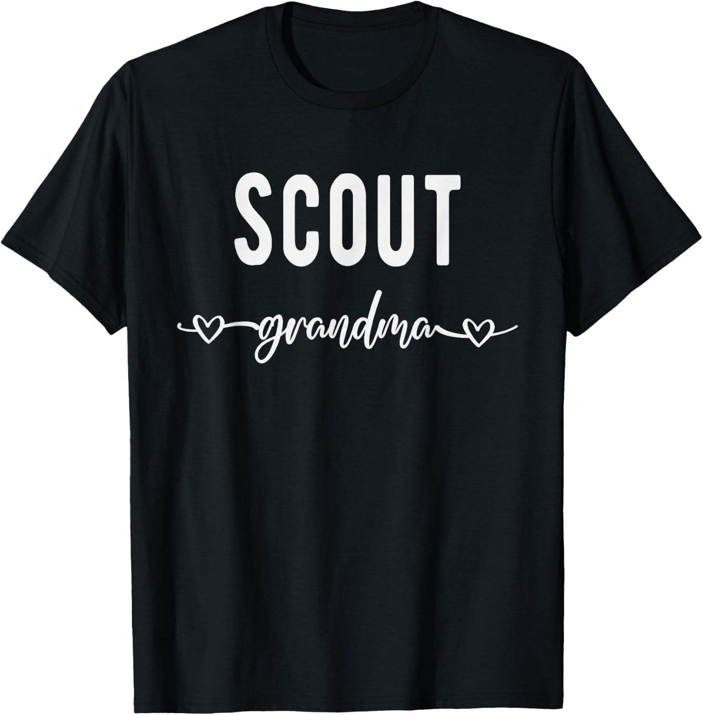 Scout Grandma Scout Scouting Grandma Gift Funny Mothers Day T-Shirt - T-Shirt | Black