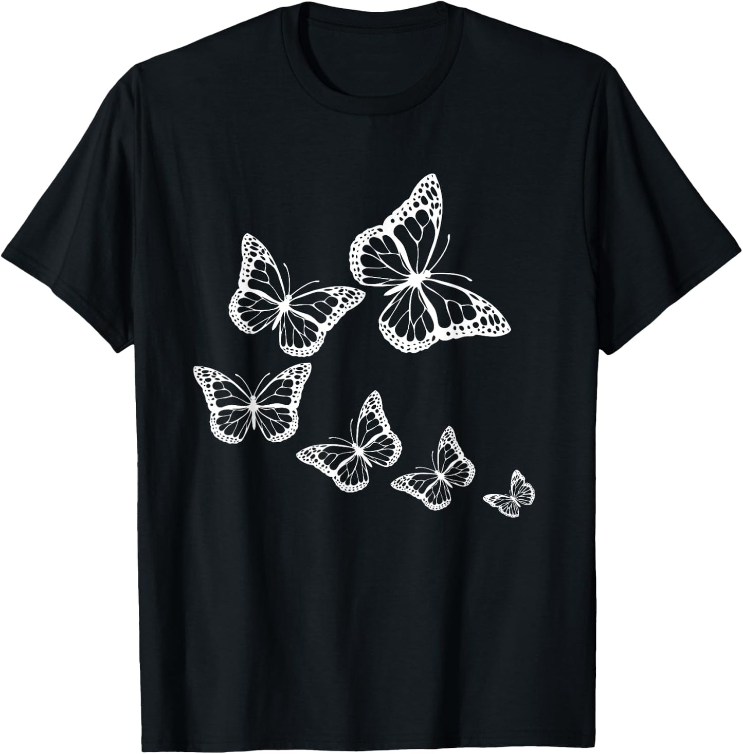 Butterfly Lovers Butterflies Earth Day T-Shirt - T-Shirt | Black
