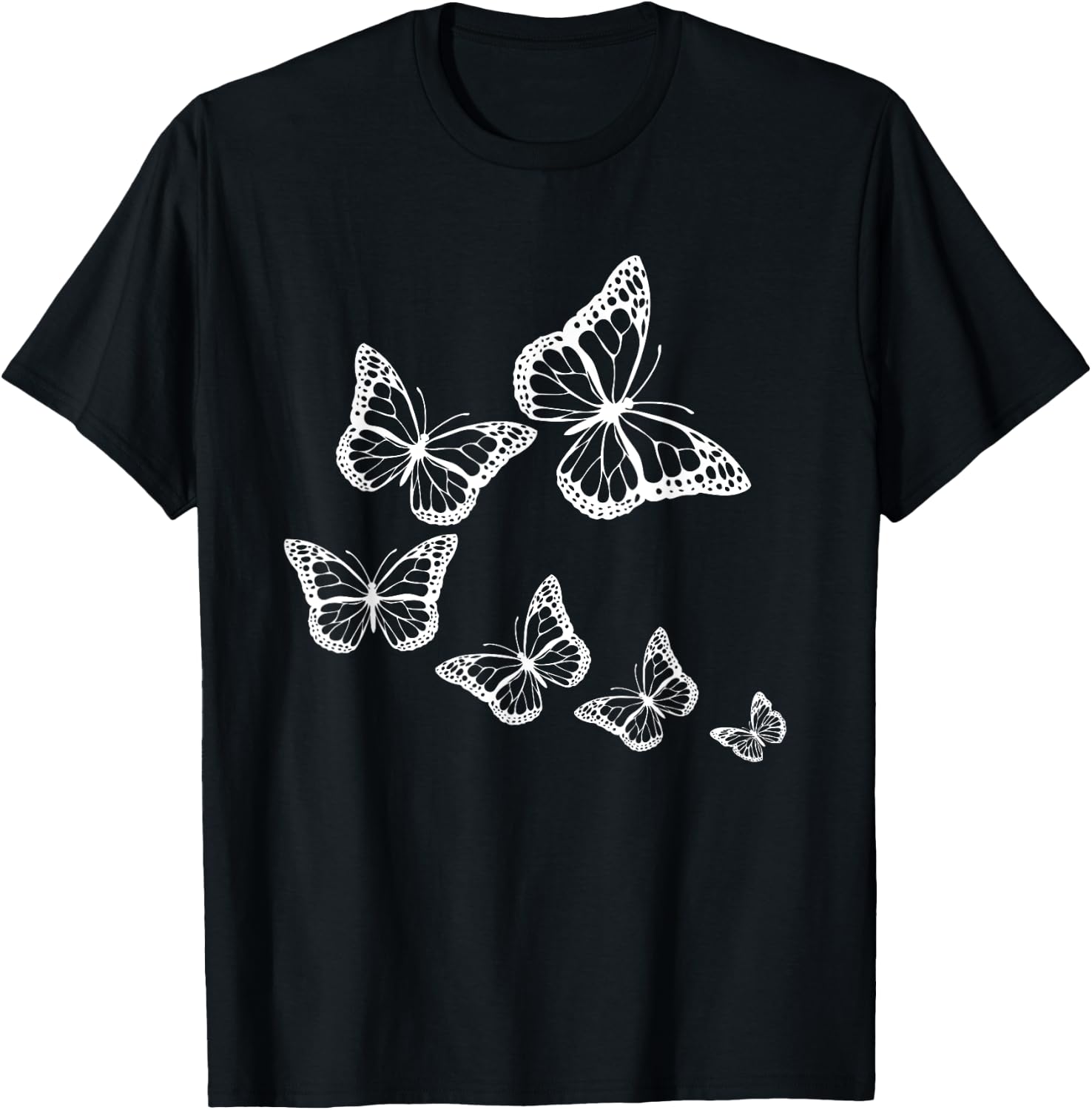 Butterfly Lovers Butterflies Earth Day T-Shirt - T-Shirt | Black