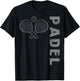 Sports Padel T-Shirt - T-Shirt | Black