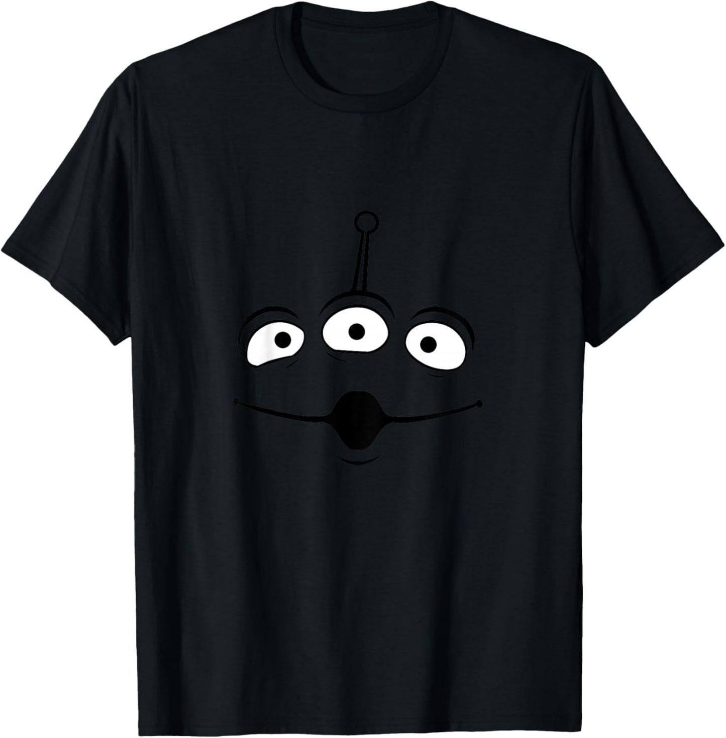 Kids Disney Pixar Toy Story Alien Face Toddler Youth T-Shirt - T-Shirt | Black
