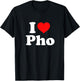 I Love Pho T-Shirt - T-Shirt | Black
