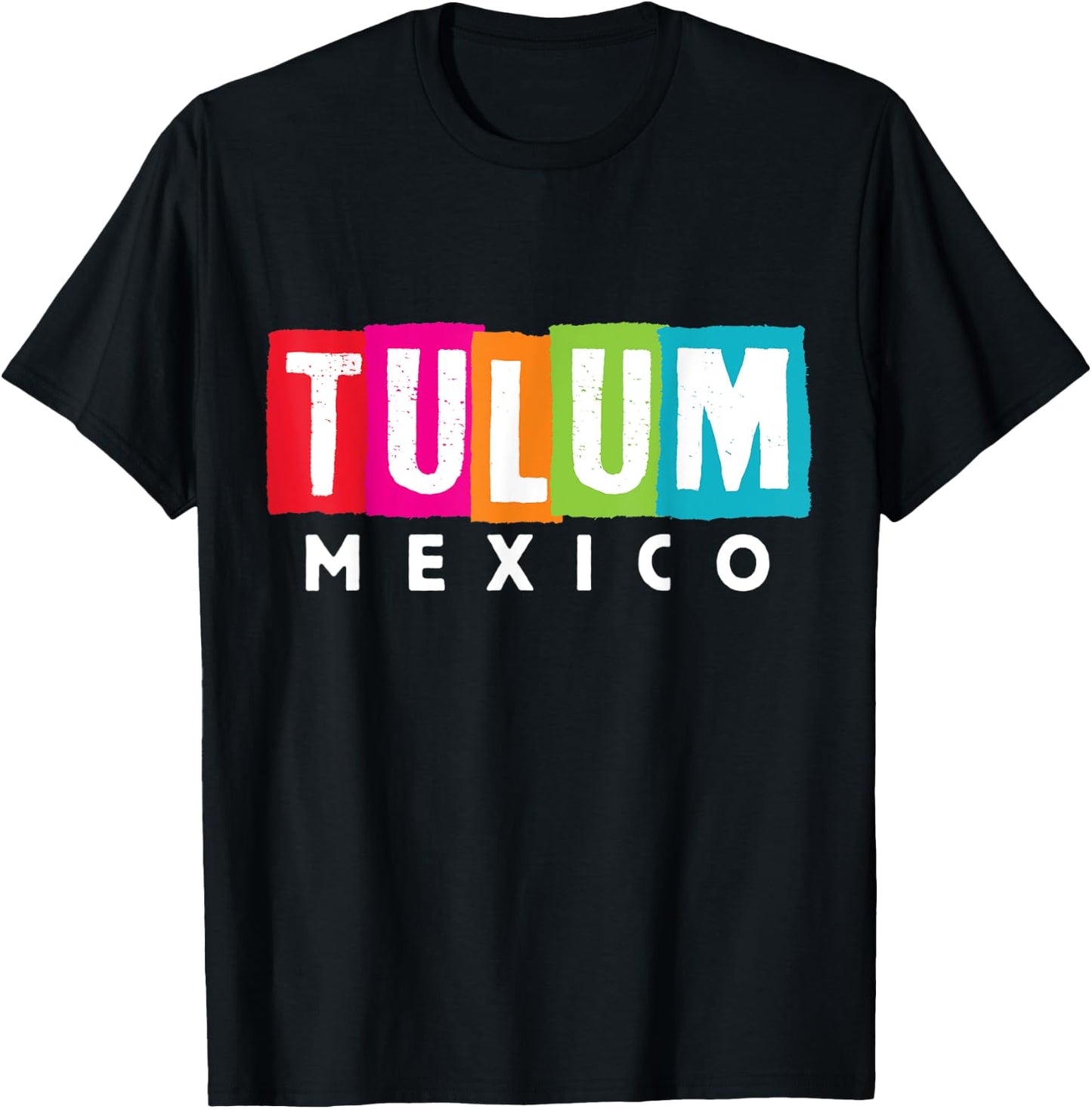 Tulum Mexico Souvenir Beach Vacation Trip Women Kids T-Shirt - T-Shirt | Black