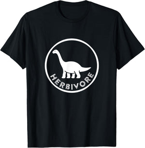 Herbivore, Healthy Vegan Lifestyle design T-Shirt - T-Shirt | Black