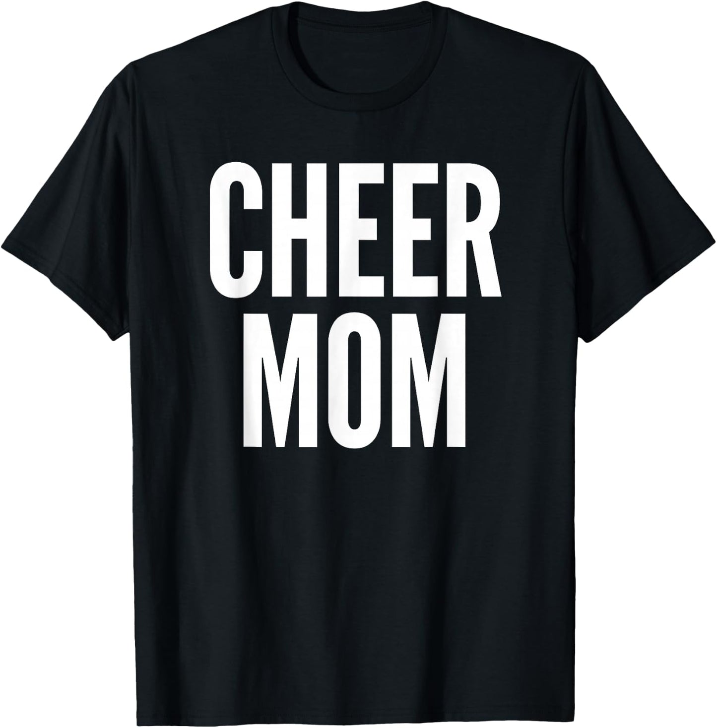 Cheer Mom Royal Blue Cheerleading Matching Parents T-Shirt - T-Shirt | Black