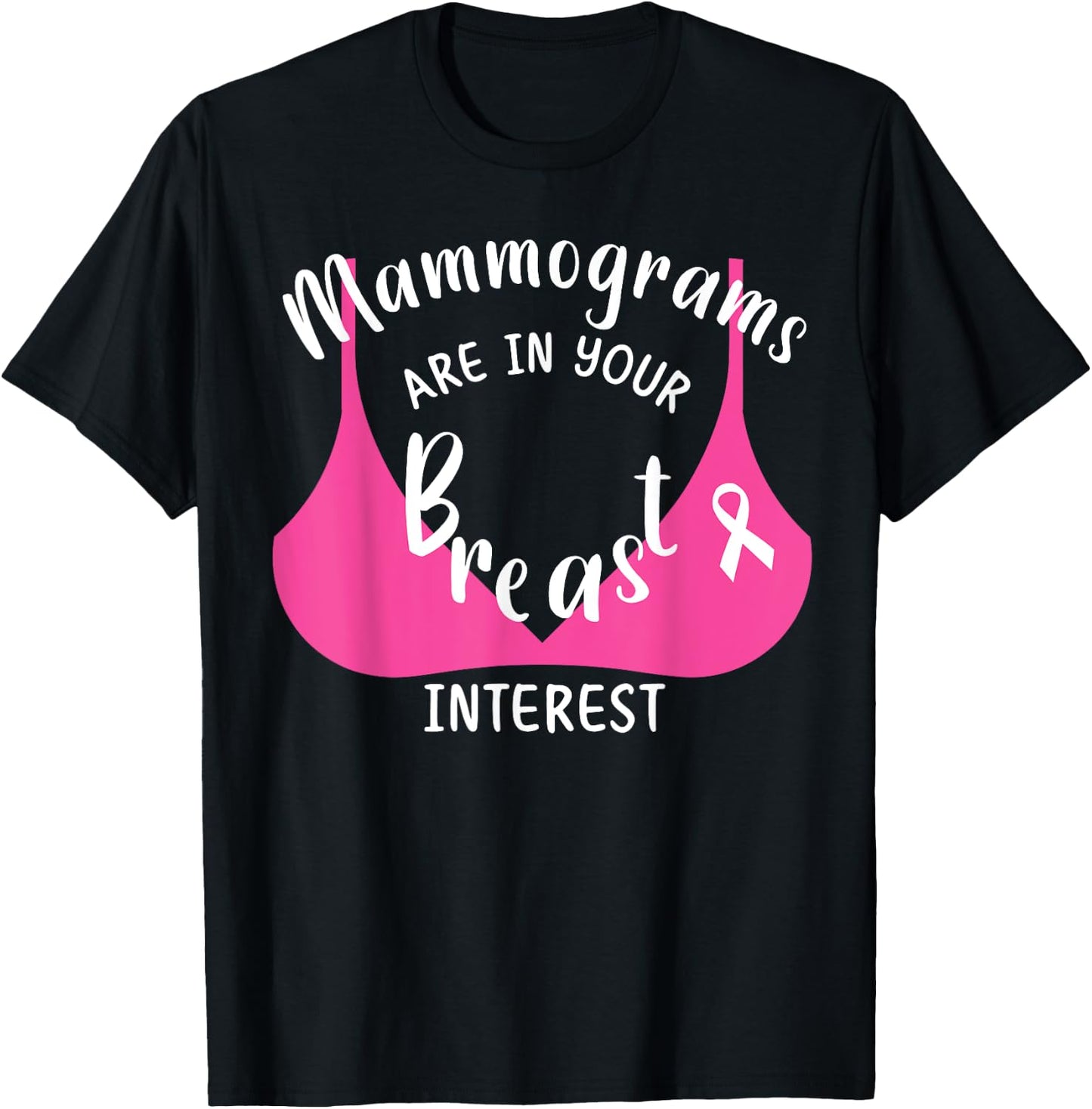 Mammograms Mammo Tech Mammography Tech Mammo Technologist T-Shirt - T-Shirt | Black