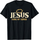 Jesus King Of Kings Thorn Crown Passion Of Christ Faith T-Shirt - T-Shirt | Black