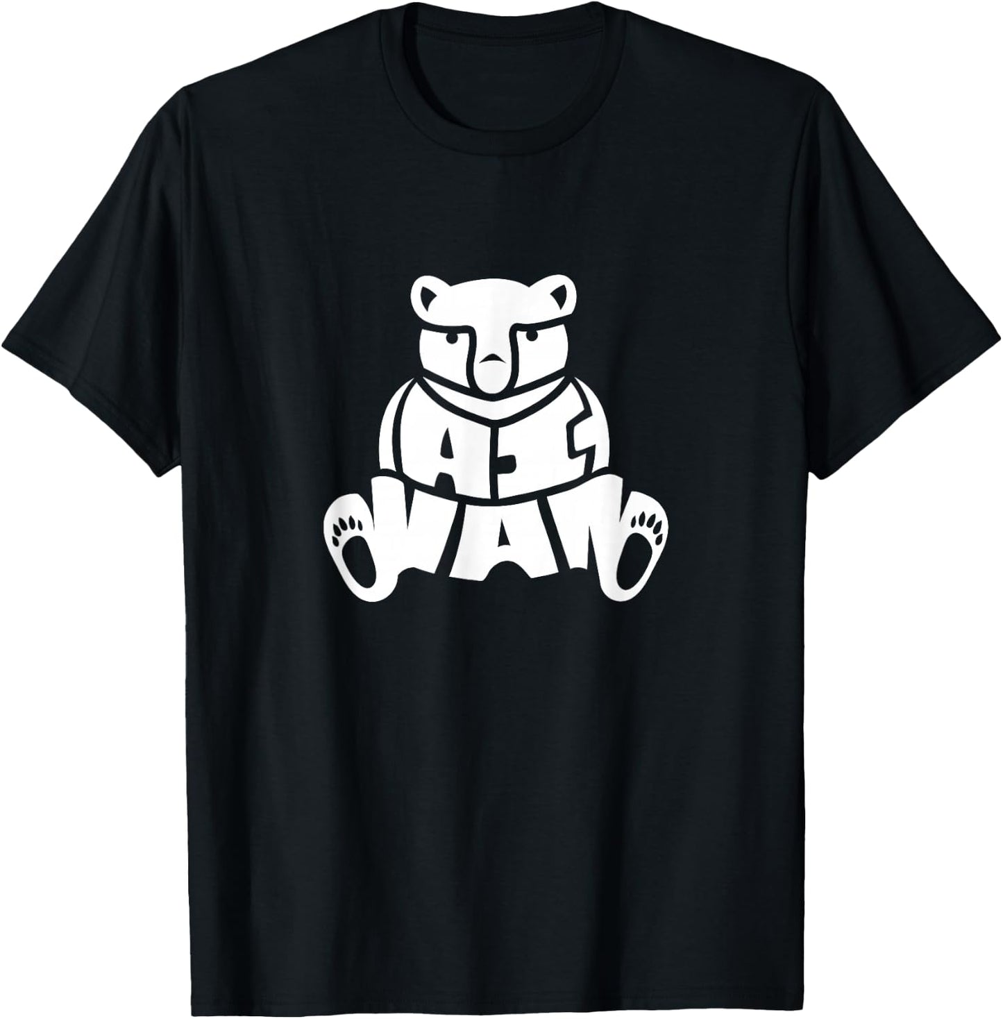 Taiwan Formosan Black Bear Word Art - Funny Animal T-Shirt - T-Shirt | Black