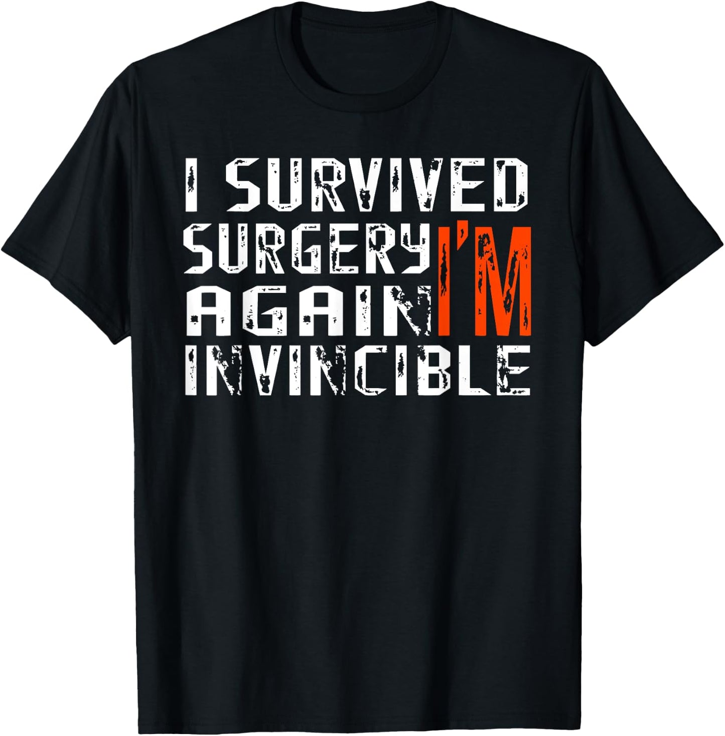 Funny Multiple Post Surgery Shirt Get Well Soon Gift T-Shirt - T-Shirt | Black