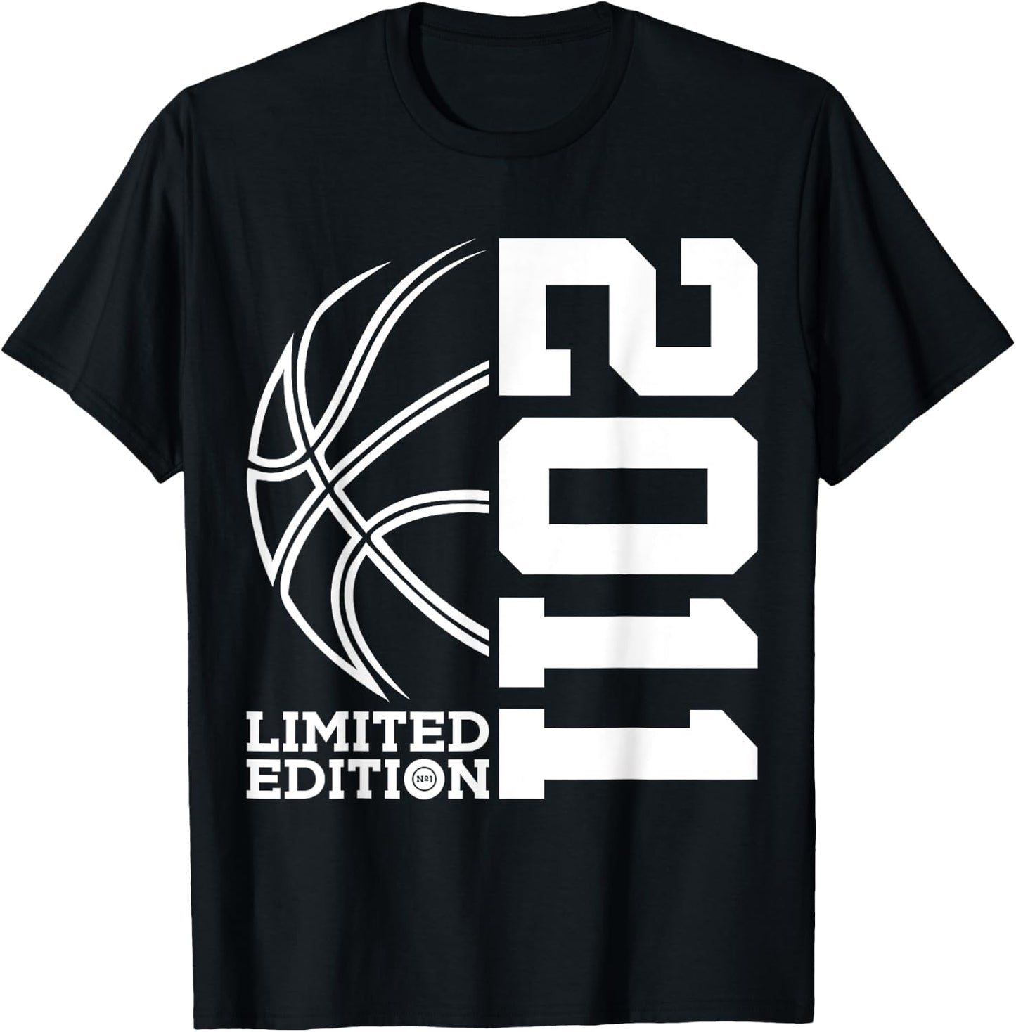 14th BIRTHDAY BASKETBALL LIMITED EDITION 2011 T-Shirt - T-Shirt | Black