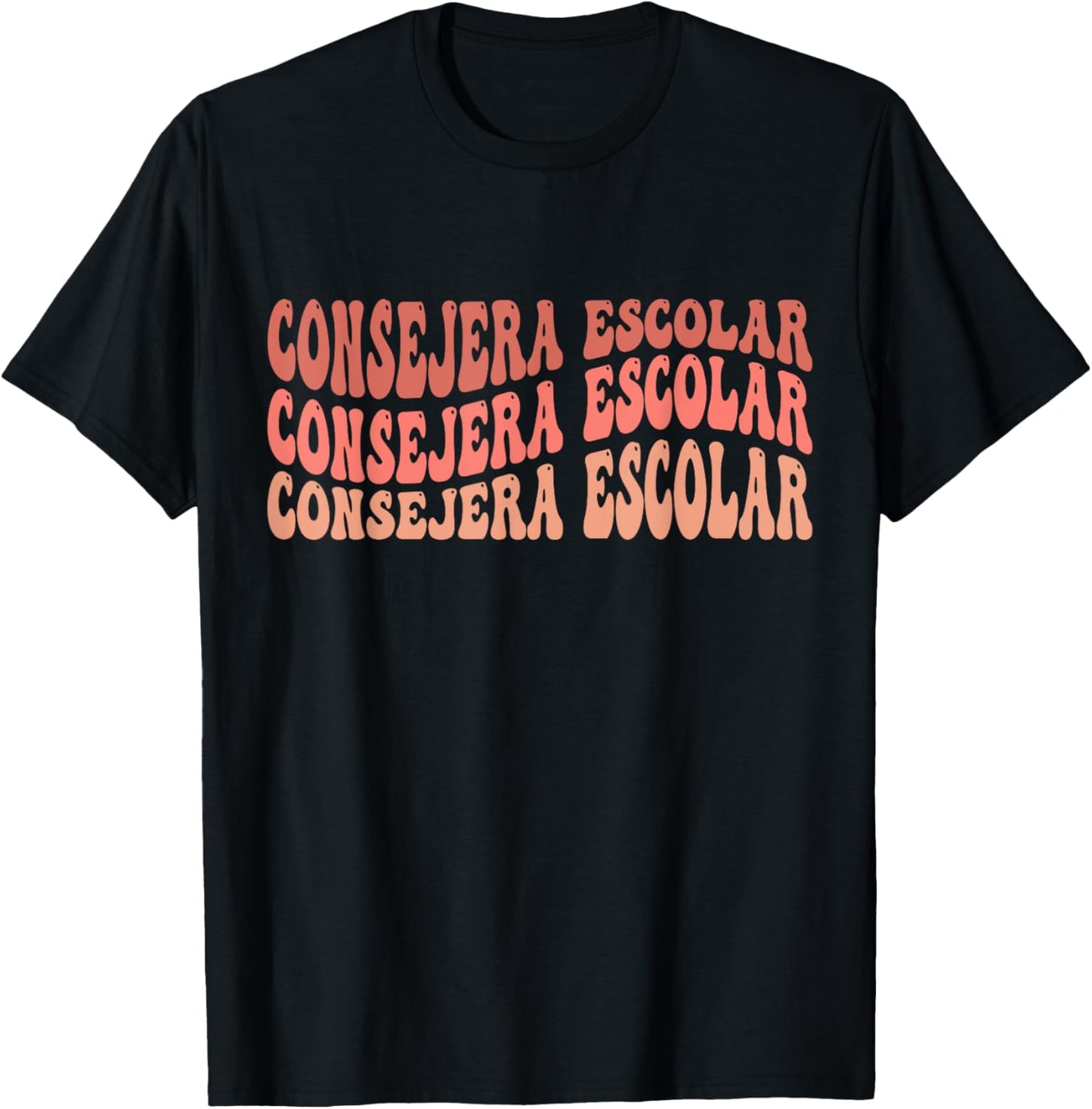 Consejera Escolar Spanish Teacher T-Shirt - T-Shirt | Black