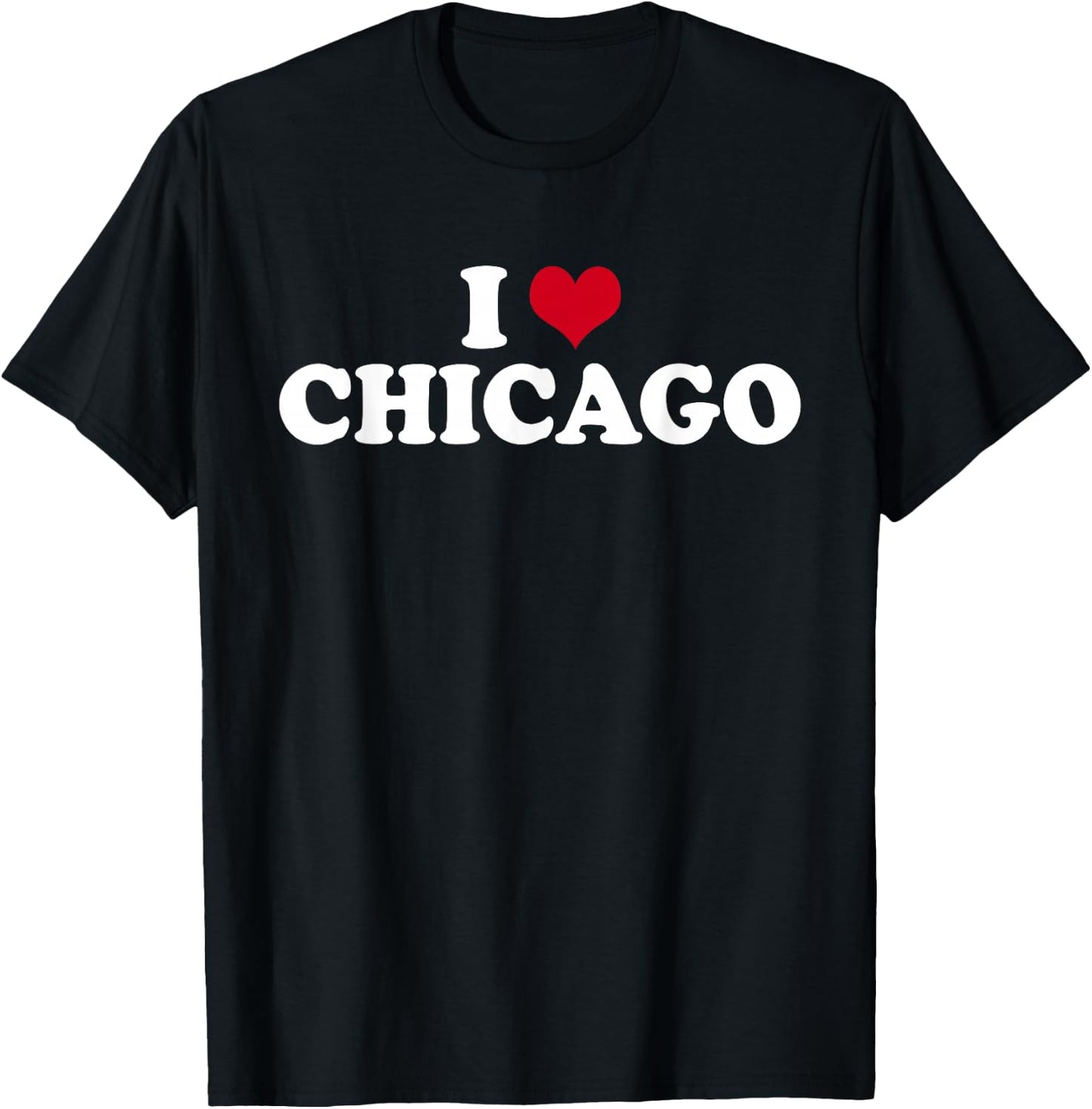 I Love Chicago Illinois T-Shirt - T-Shirt | Black