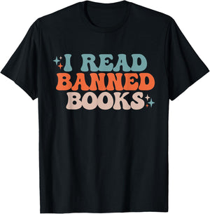 Read Banned Books Banned Books Week Banned Book T-Shirt - T-Shirt | Black