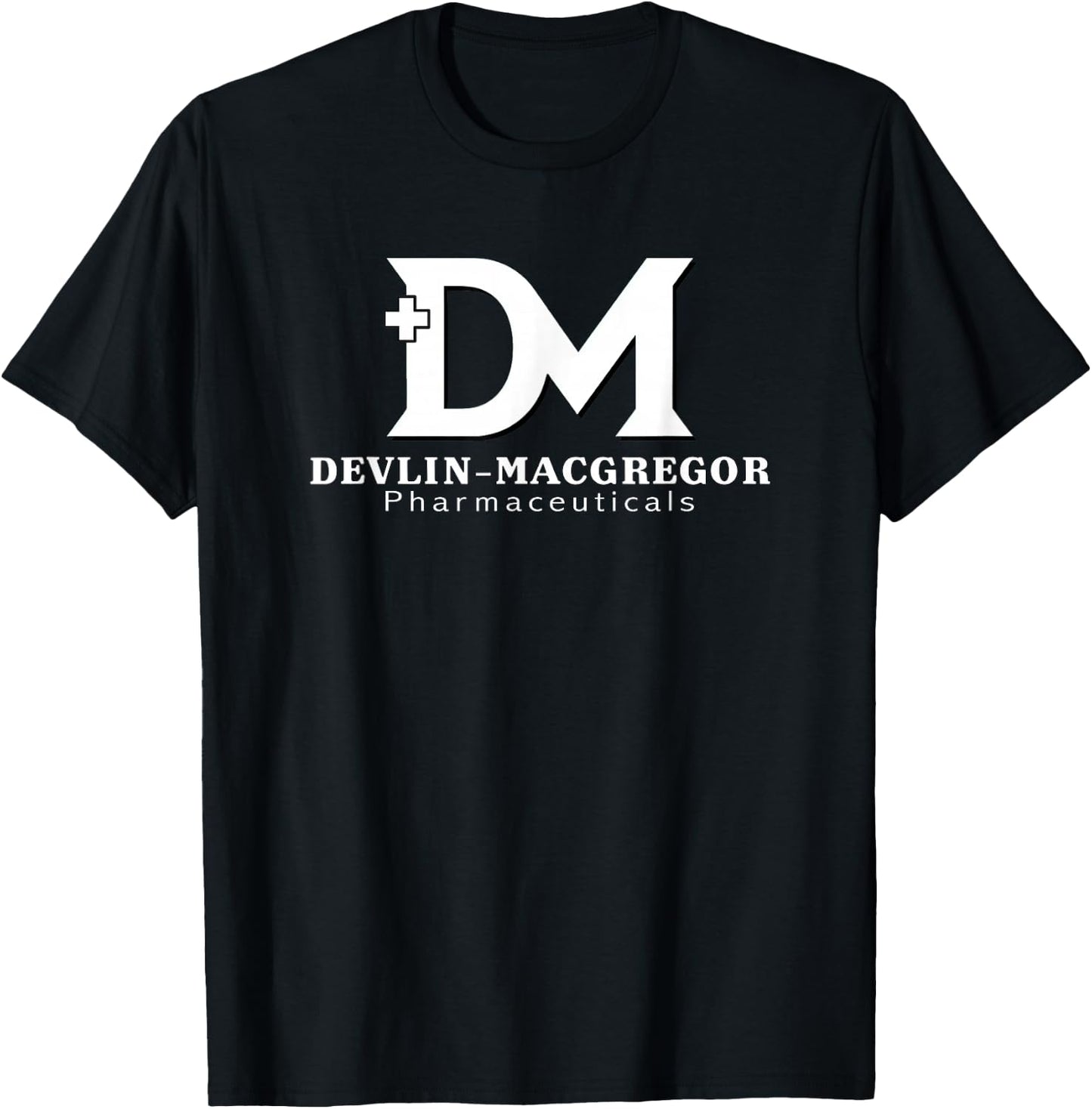 Aura Apparel -Adults & Kids Black Modern Medicine Retro T-Shirt - T-Shirt | Black