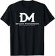 Aura Apparel -Adults & Kids Black Modern Medicine Retro T-Shirt - T-Shirt | Black