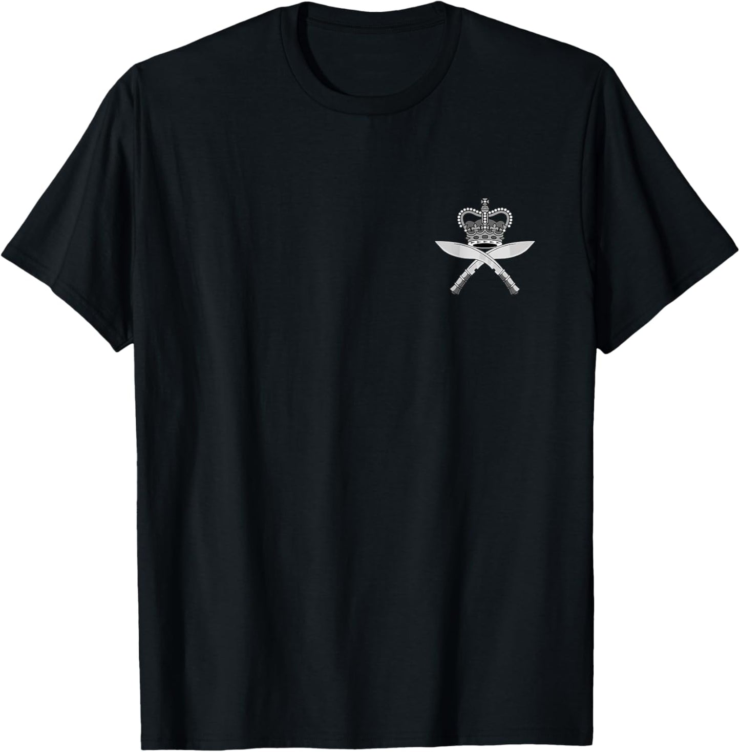 Brigade of Gurkhas UK Army Gurkha Rifles British Special Force Military T-Shirt - T-Shirt | Black