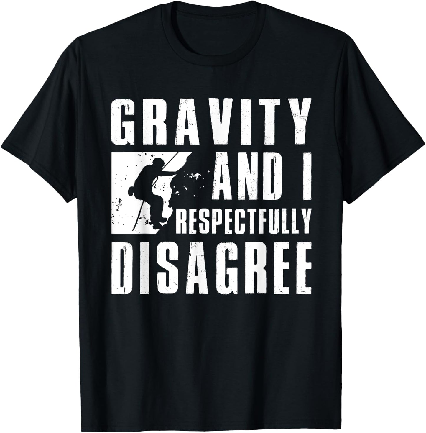 Funny Rock Climbing Art Women Bouldering Climber T-Shirt - T-Shirt | Black