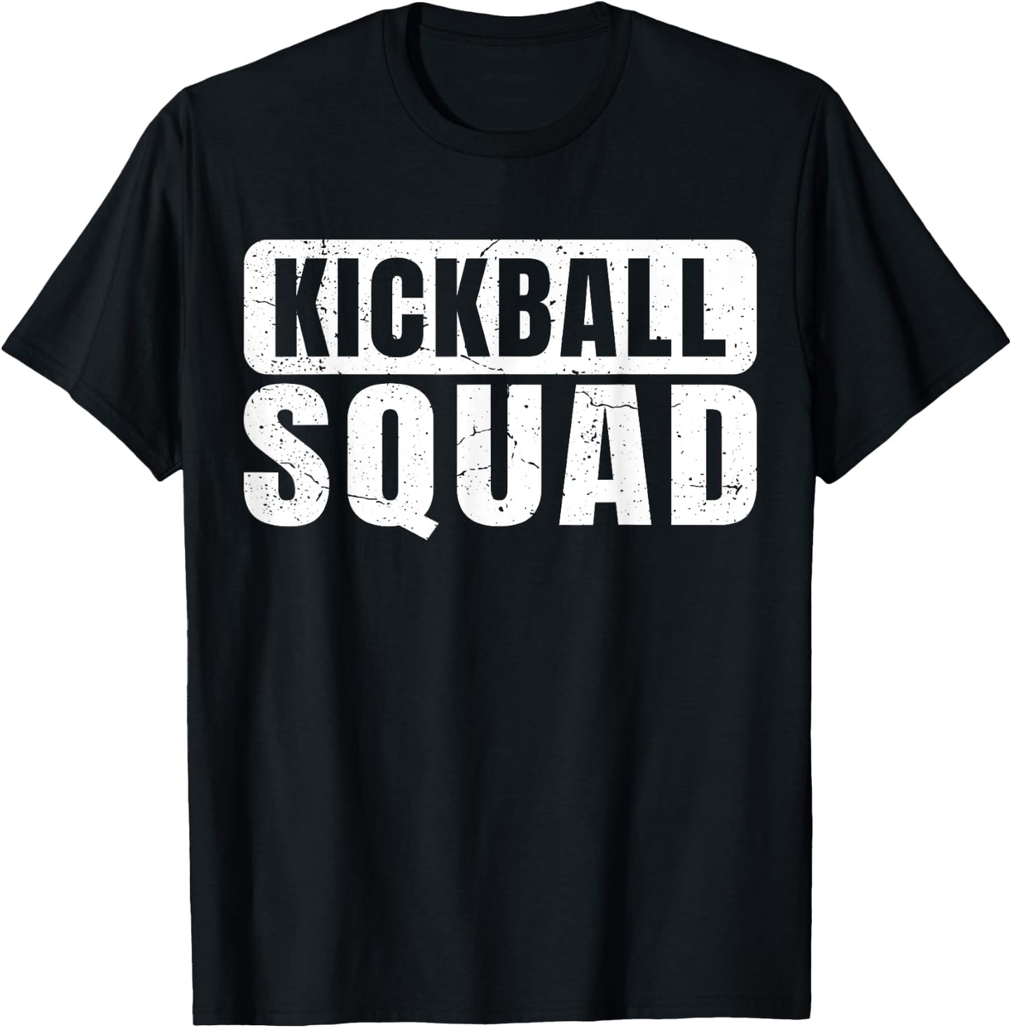 Kickball Squad Kickball Legend Player Kickball Adults Funny T-Shirt - T-Shirt | Black