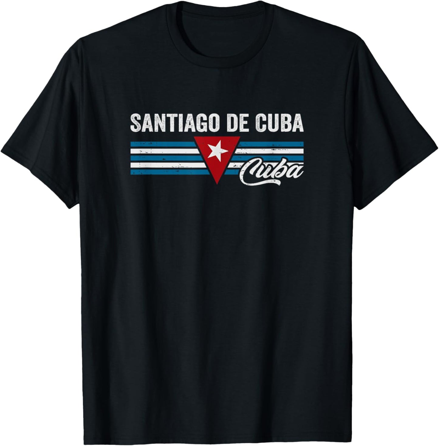 Santiago de Cuba T-Shirt - T-Shirt | Black